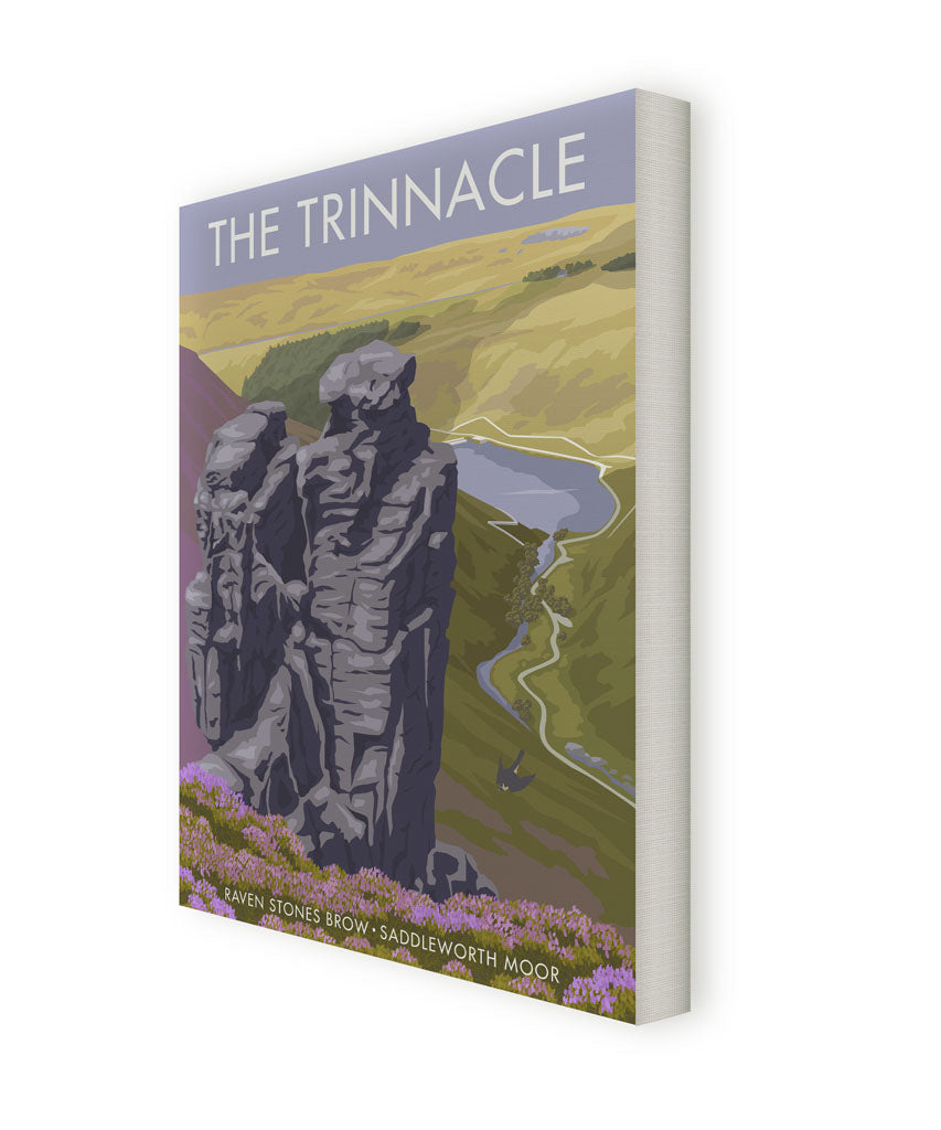 The Trinnacle, Raven Stones Brow Canvas