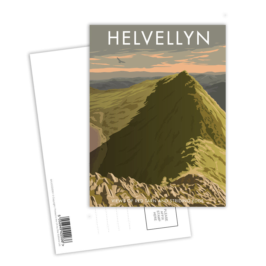 Helvellyn Postcard Pack of 8