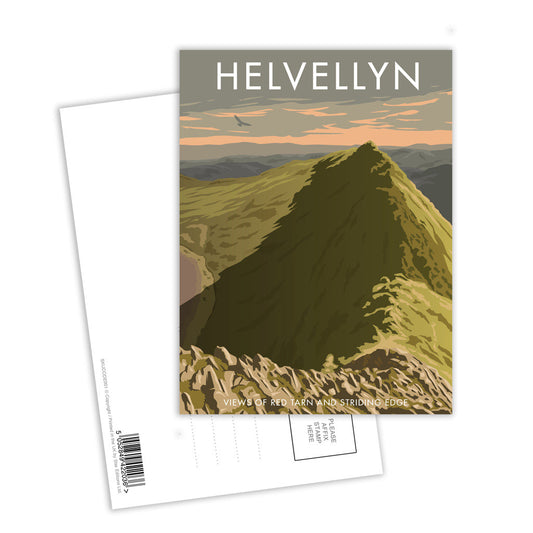 Helvellyn Postcard Pack of 8