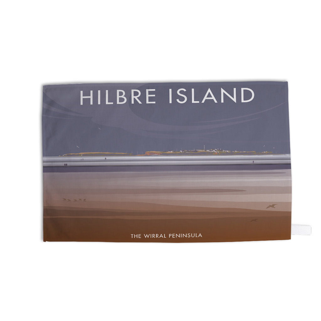 Hilbre Island Tea Towel