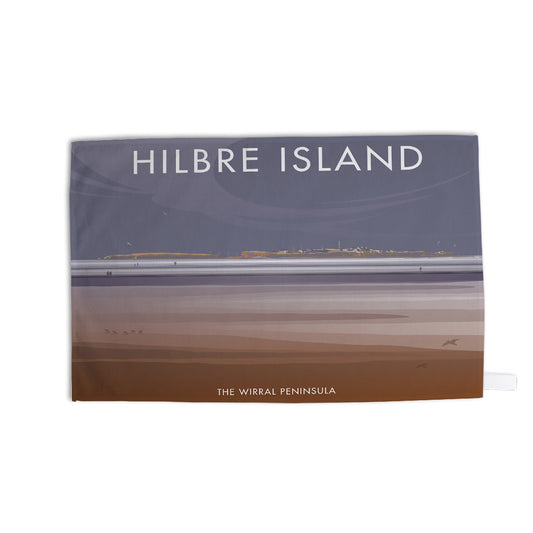 Hilbre Island Tea Towel