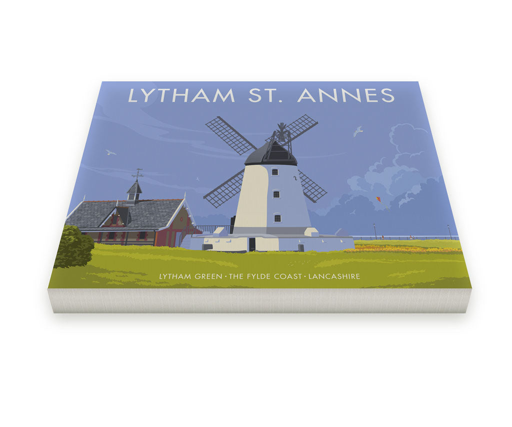 Lytham St. Annes, Lancashire Canvas Stephen Millership The Art of