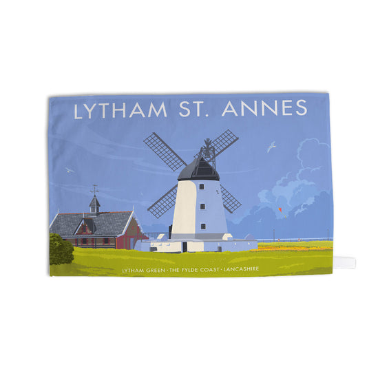 Lytham St. Annes, Lancashire Tea Towel