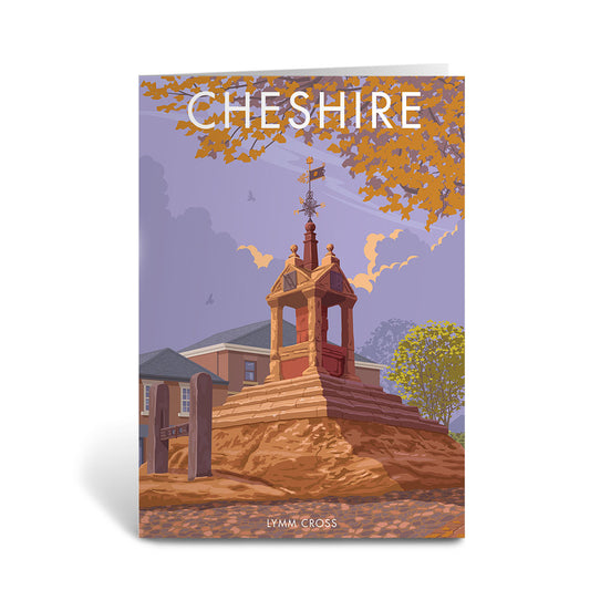 Lymm Cross, Cheshire Greeting Card 7x5