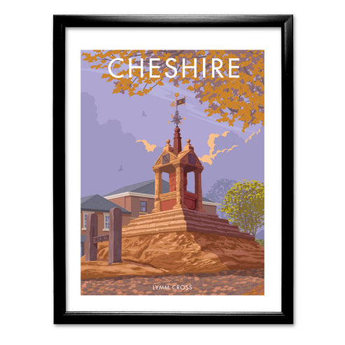 Lymm Cross, Cheshire Art Print
