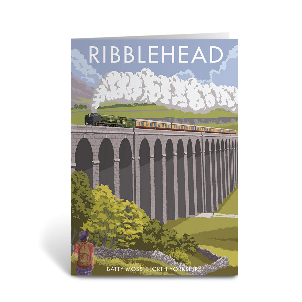 Ribblehead Greeting Card 7x5