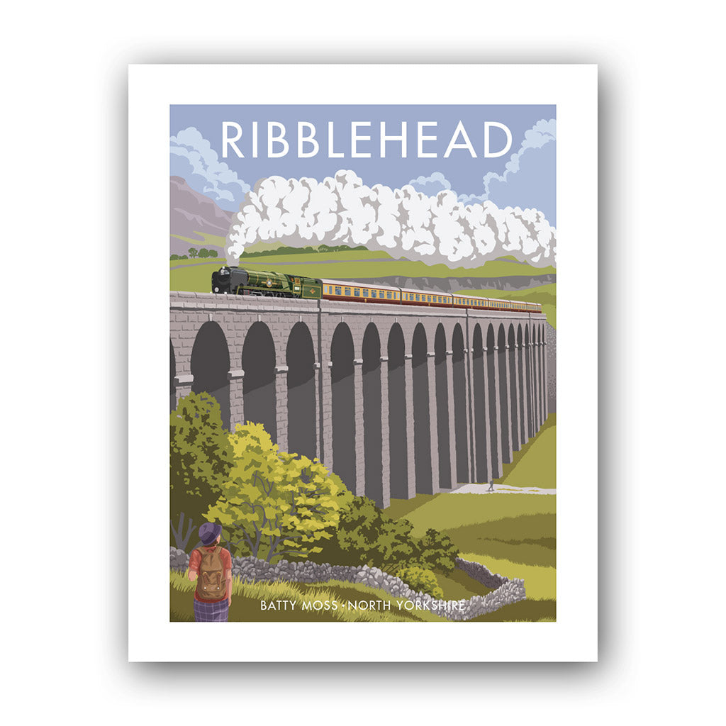 Lithograph Ribblehead Ribblehead Art Print – Stephen Millership - The Art of Travel