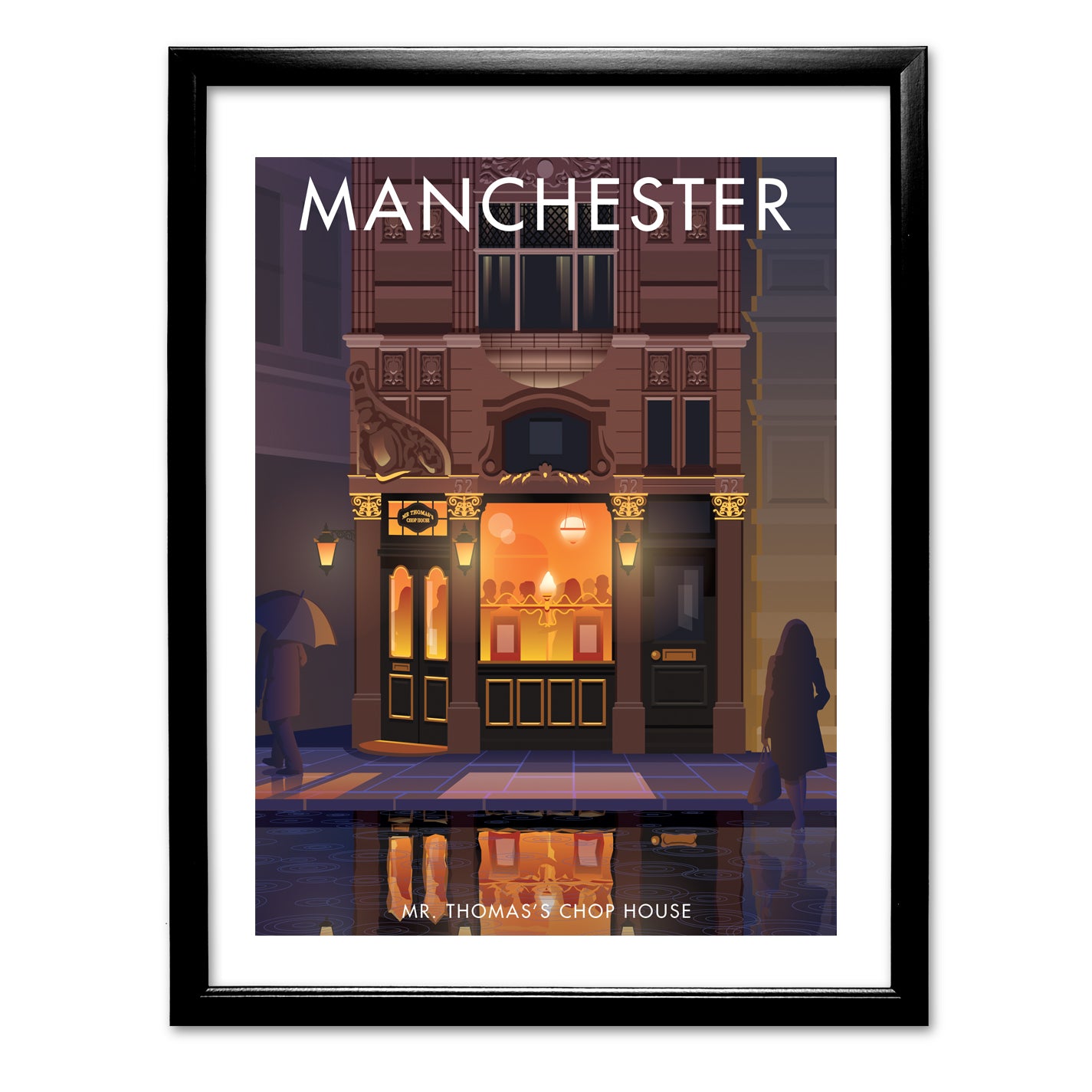 Manchester Art Print