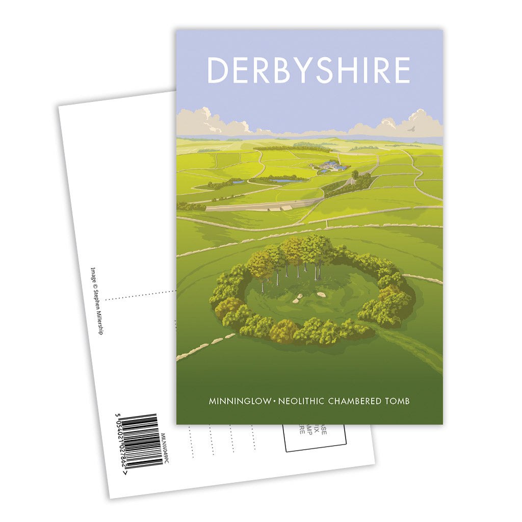 Derbyshire Postcard Pack of 8
