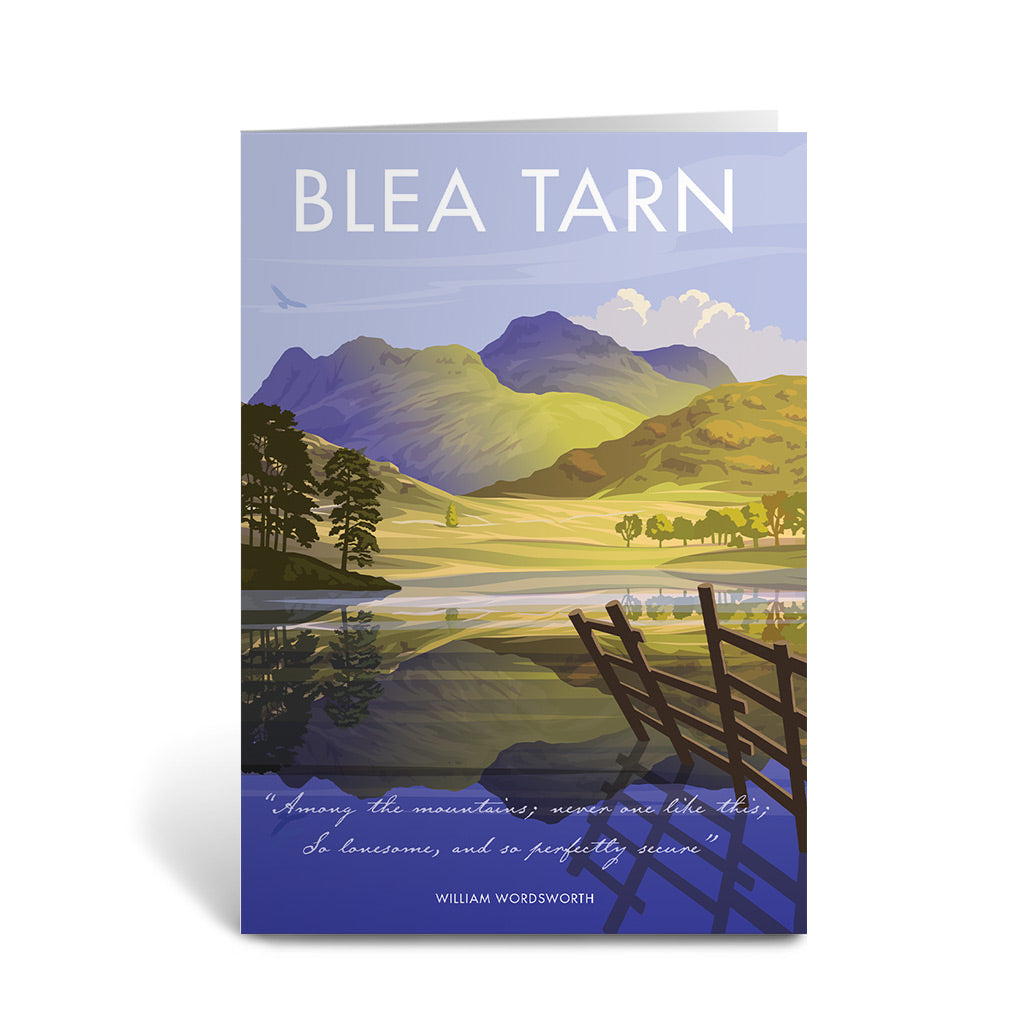 Blea Tarn, Lake District National Park Greeting Card 7x5