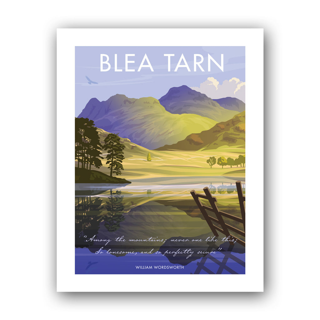 Blea Tarn, Lake District National Park Art Print