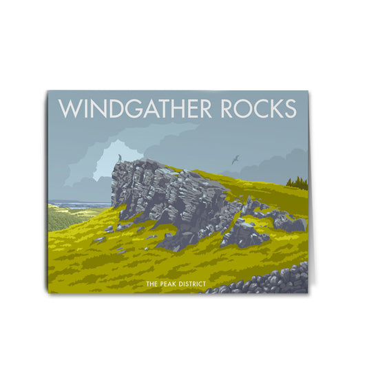 Windgather Rocks Greeting Card 7x5