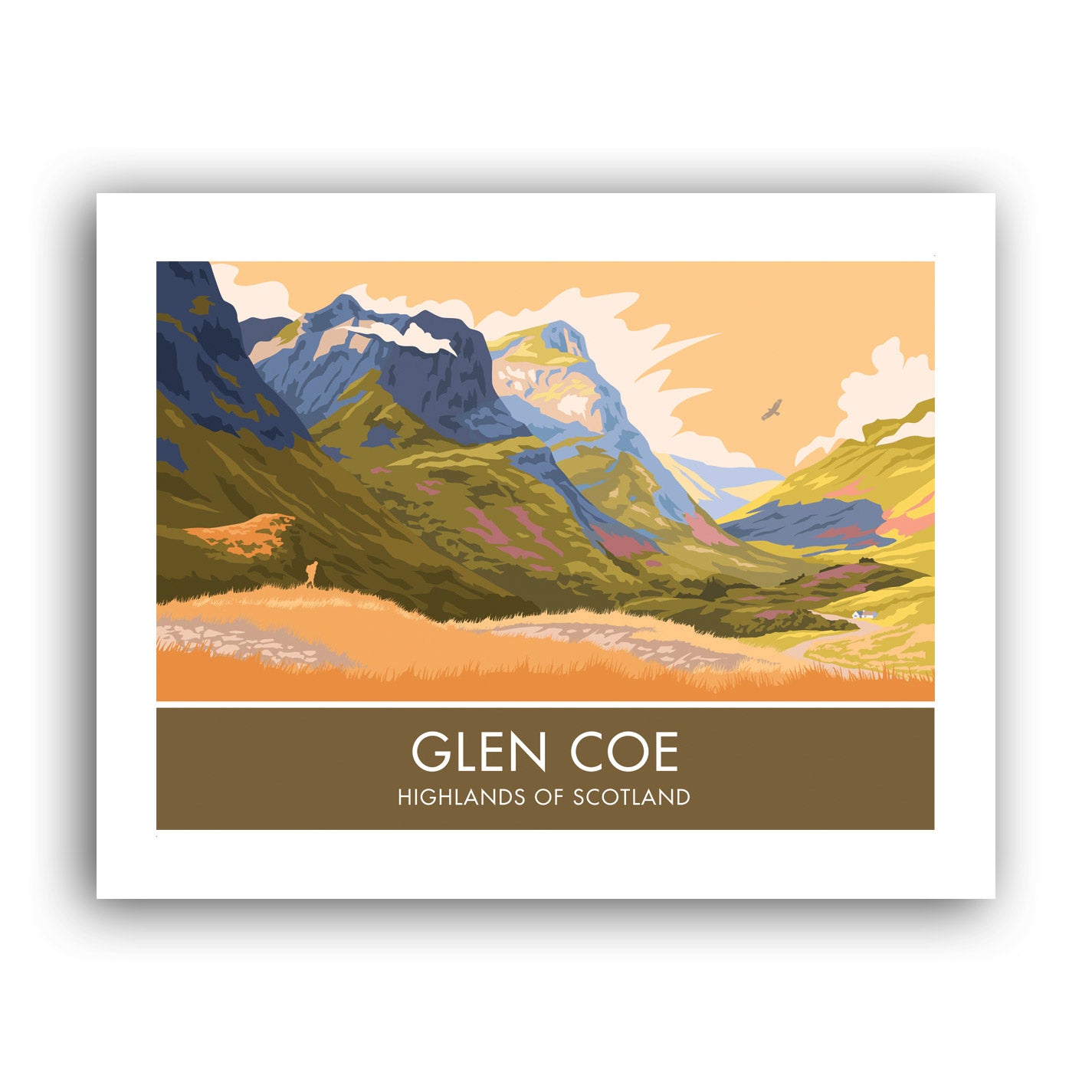 Glen Coe Art Print