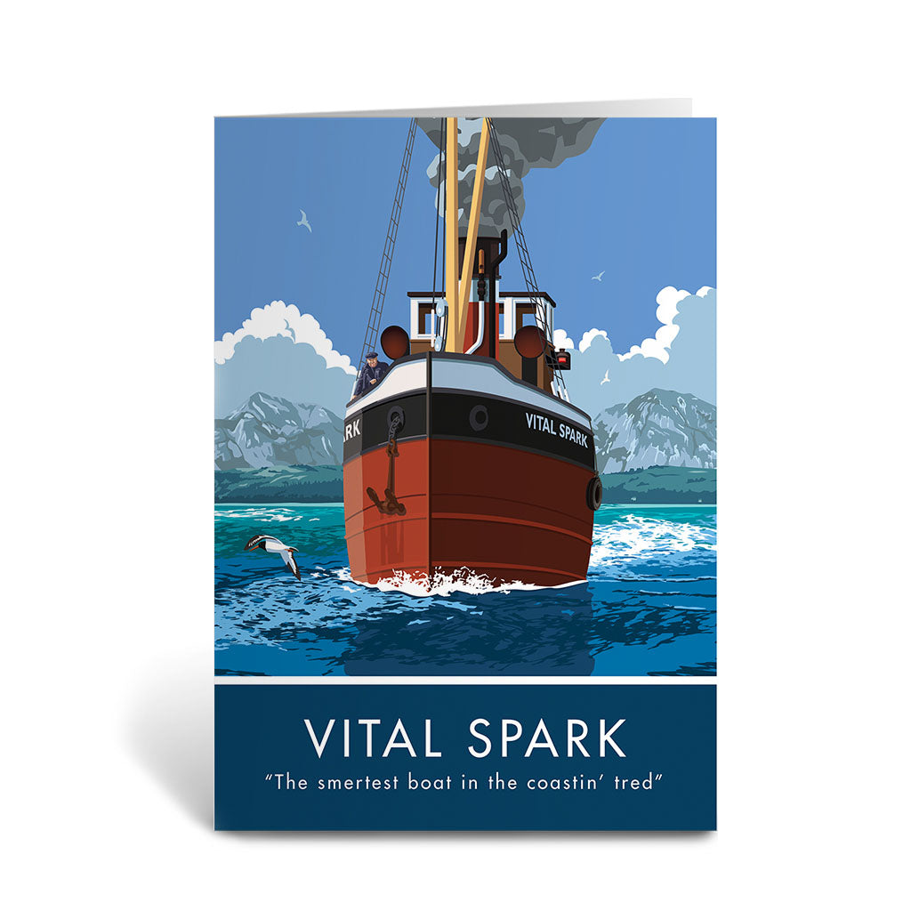 Vital Spark Greeting Card 7x5