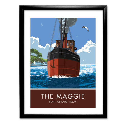 The Maggie, Port Askaig, Islay Art Print