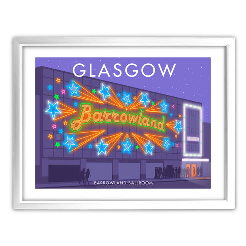 Barrowland Ballroom, Glasgow Art Print