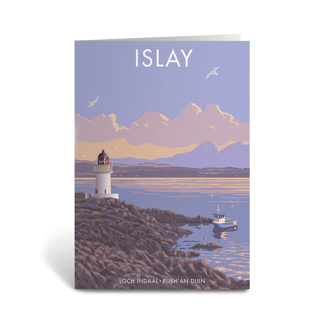 Isle of Islay, Loch Indaal Greeting Card 7x5
