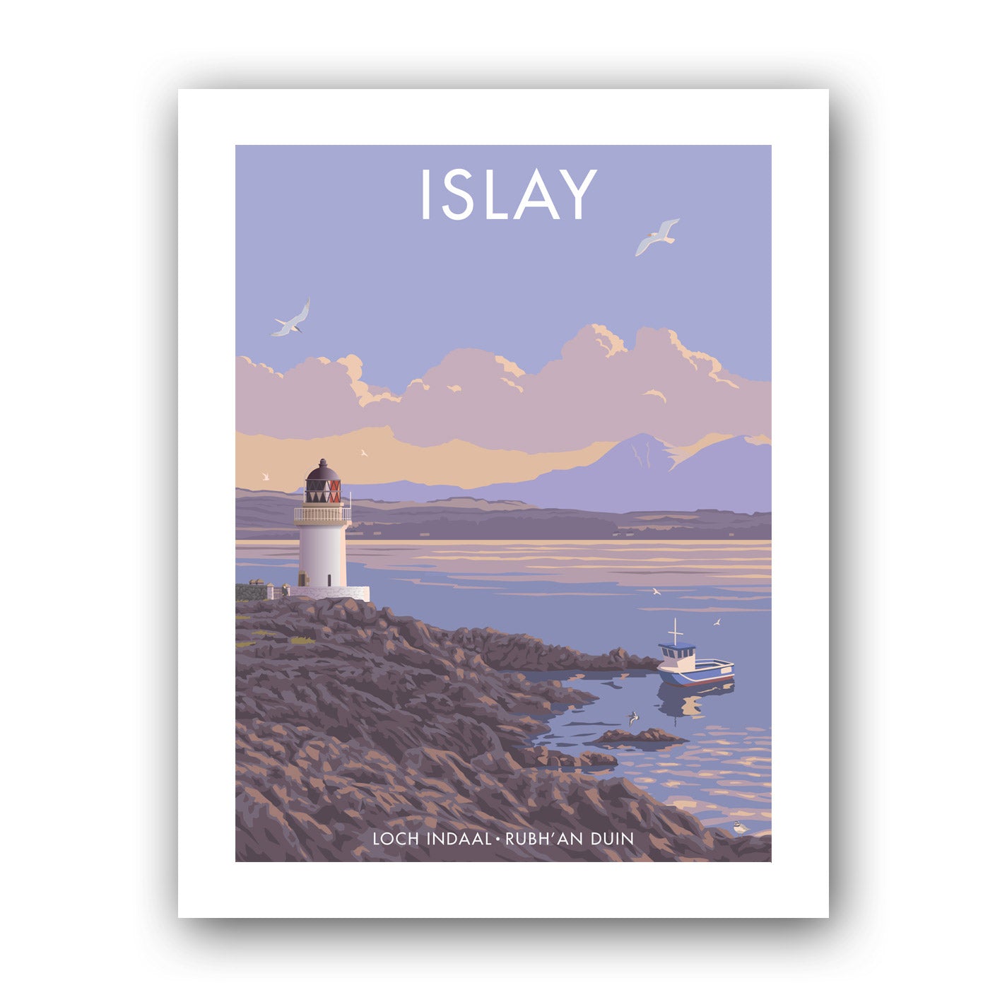 Isle of Islay, Loch Indaal Art Print