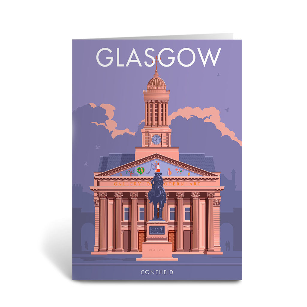 Coneheid, Glasgow Greeting Card 7x5