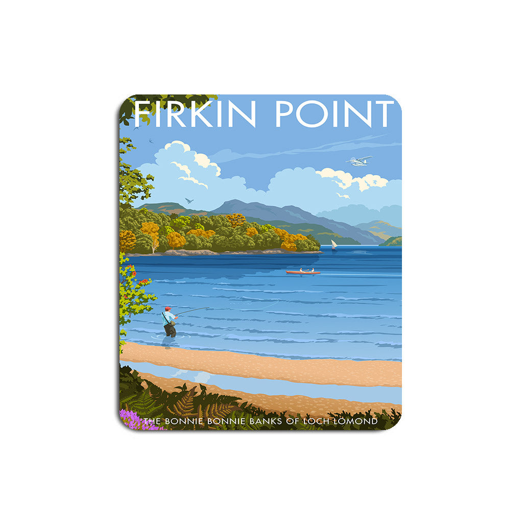 Firkin Point, Loch Lomond Mouse Mat