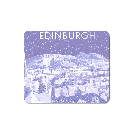 Edinburgh, Salisbury Crags and Arthurs Seat Mouse Mat