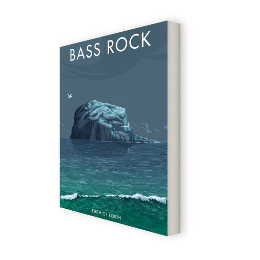 Bass Rock Island, Scotland Canvas