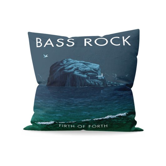 Bass Rock Island, Scotland Cushion