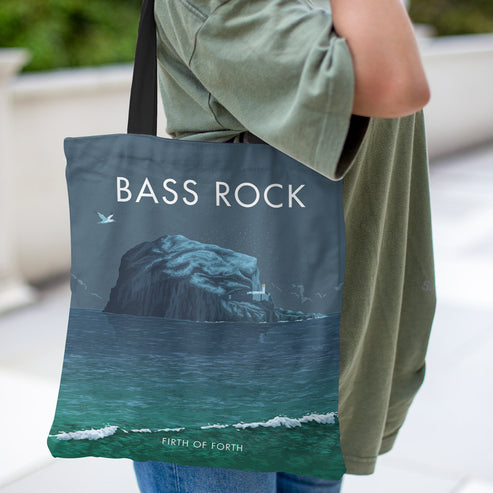 Bass Rock Island, Scotland Premium Tote Bag