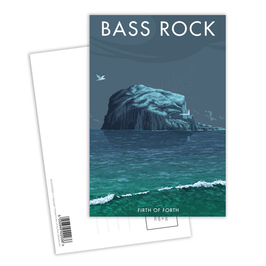Bass Rock Island, Scotland Postcard Pack of 8