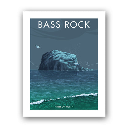Bass Rock Island, Scotland Art Print