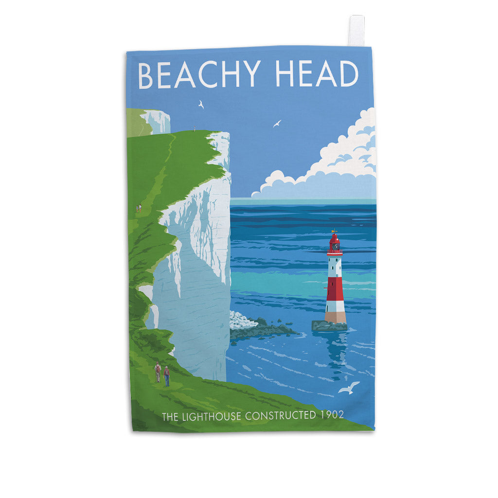 Beachy Head Lighthouse Tea Towel