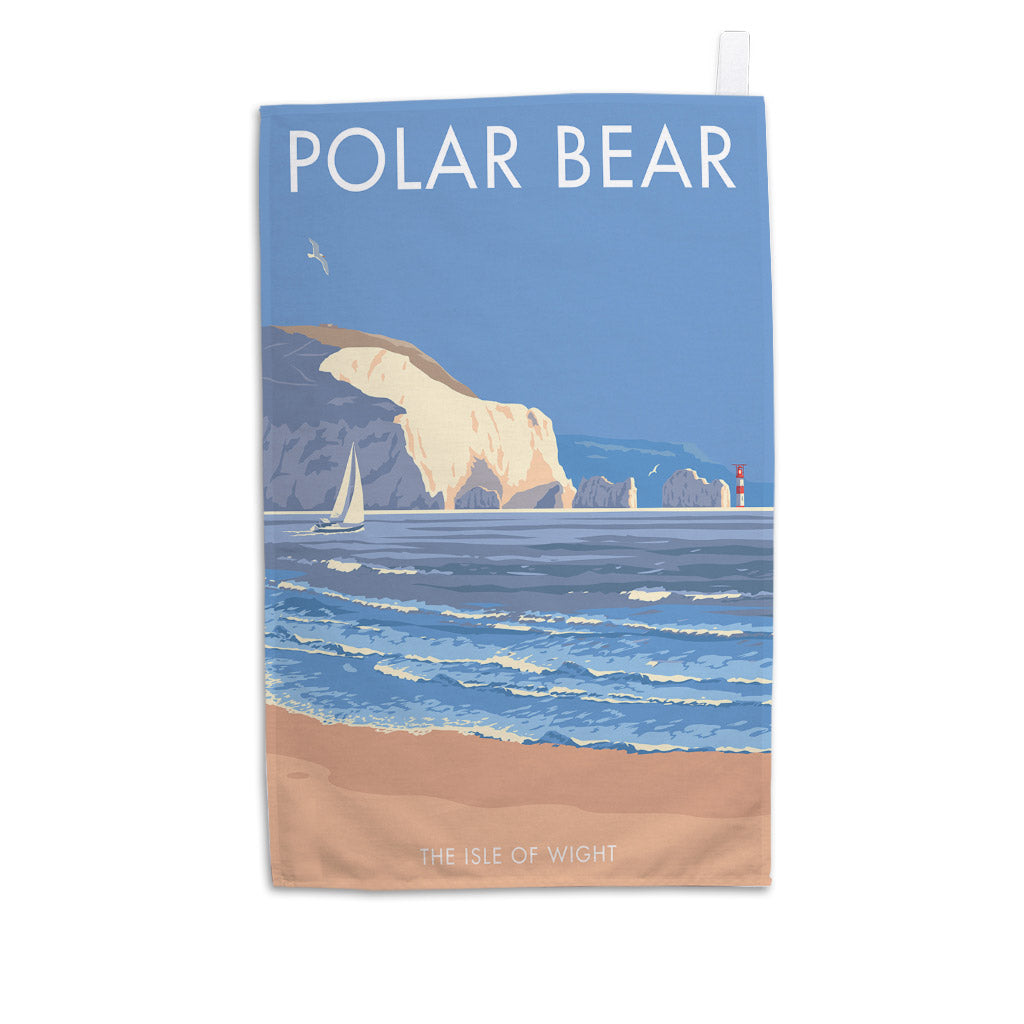 Polar Bear Tea Towel