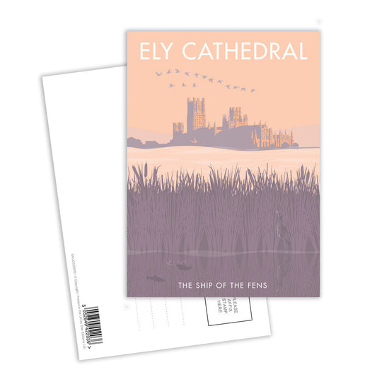 Ely Cathedral Postcard Pack of 8