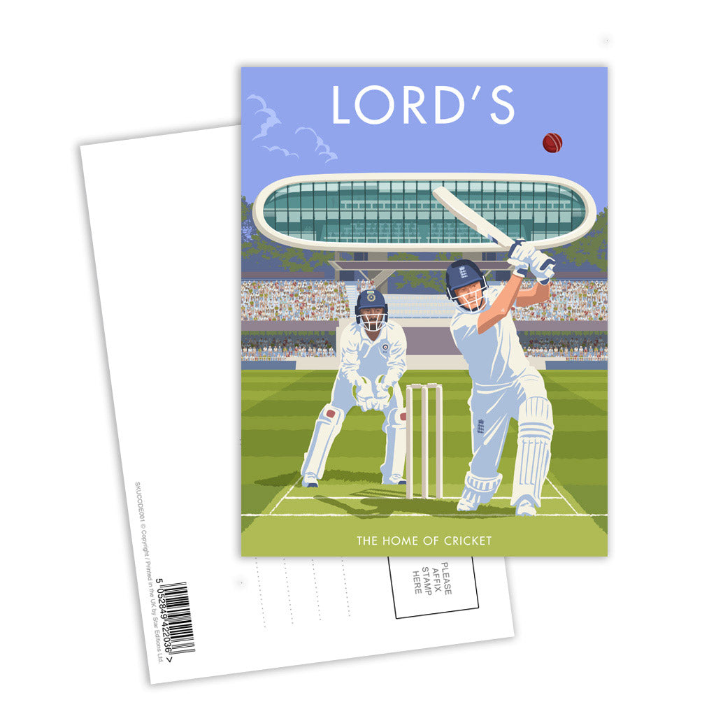 Lord's, Home of Cricket Postcard Pack of 8