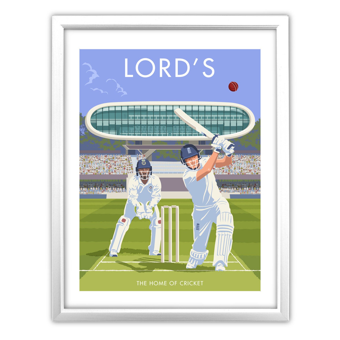 Lord's, Home of Cricket Art Print