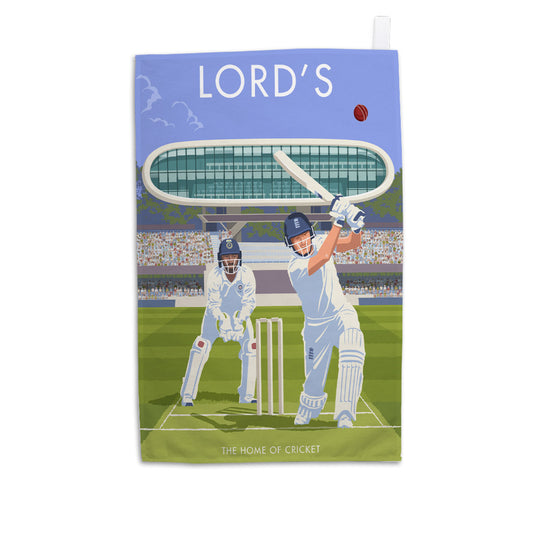 Lord's, Home of Cricket Tea Towel