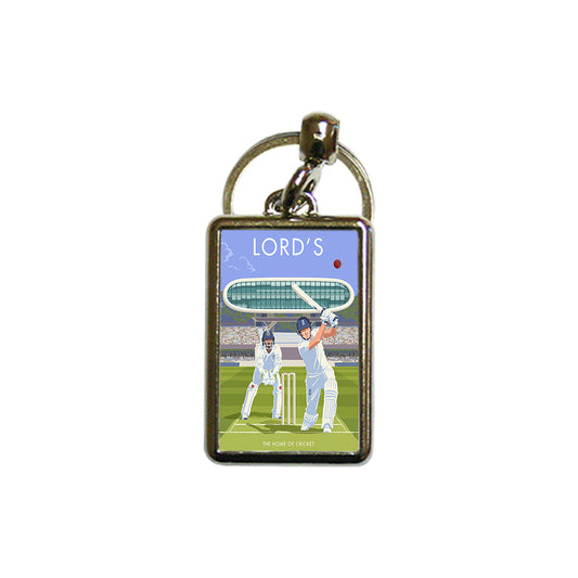 Lord's, Home of Cricket Metal Keyring