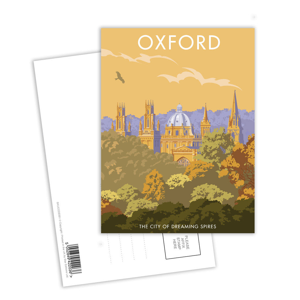 Oxford, City of Dreaming Spires Postcard Pack of 8