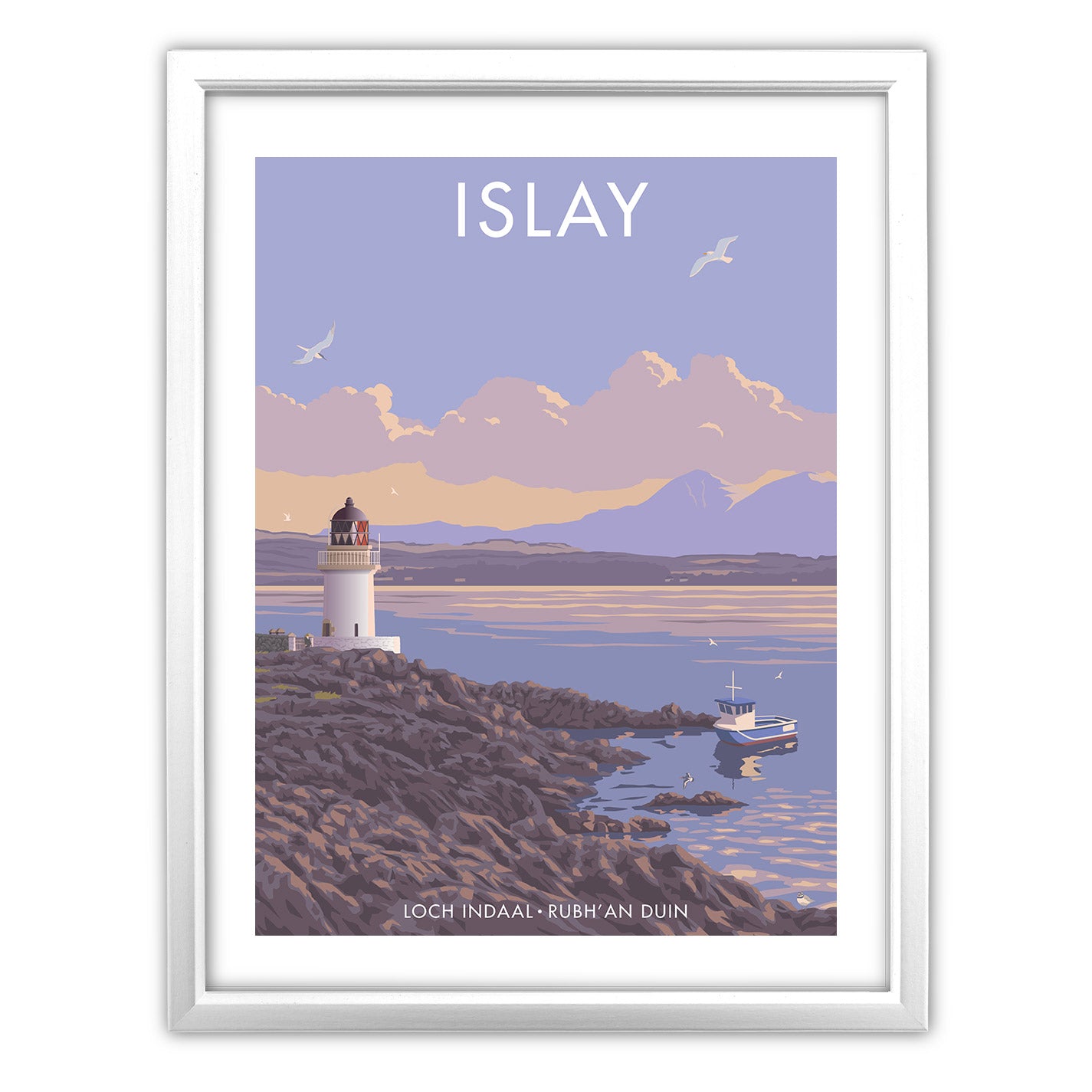 Islay, Loch Indaal Art Print