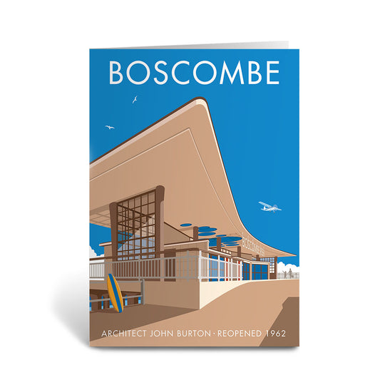 Boscombe Pier Greeting Card 7x5