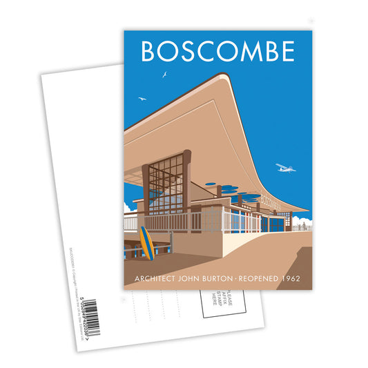Boscombe Pier Postcard Pack of 8