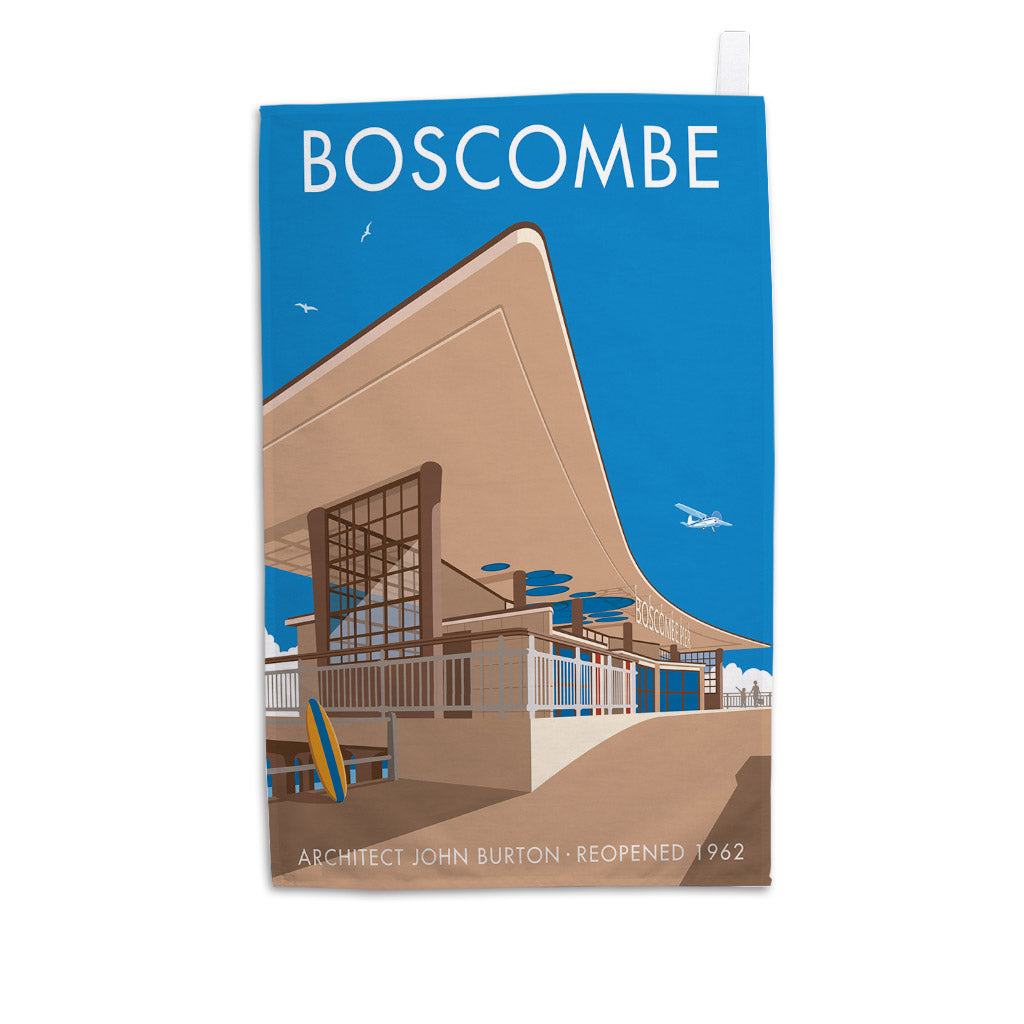 Boscombe Pier Tea Towel