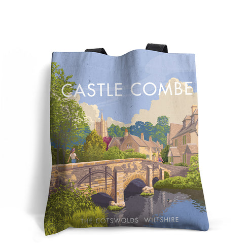 Castle Combe, The Cotswolds Premium Tote Bag