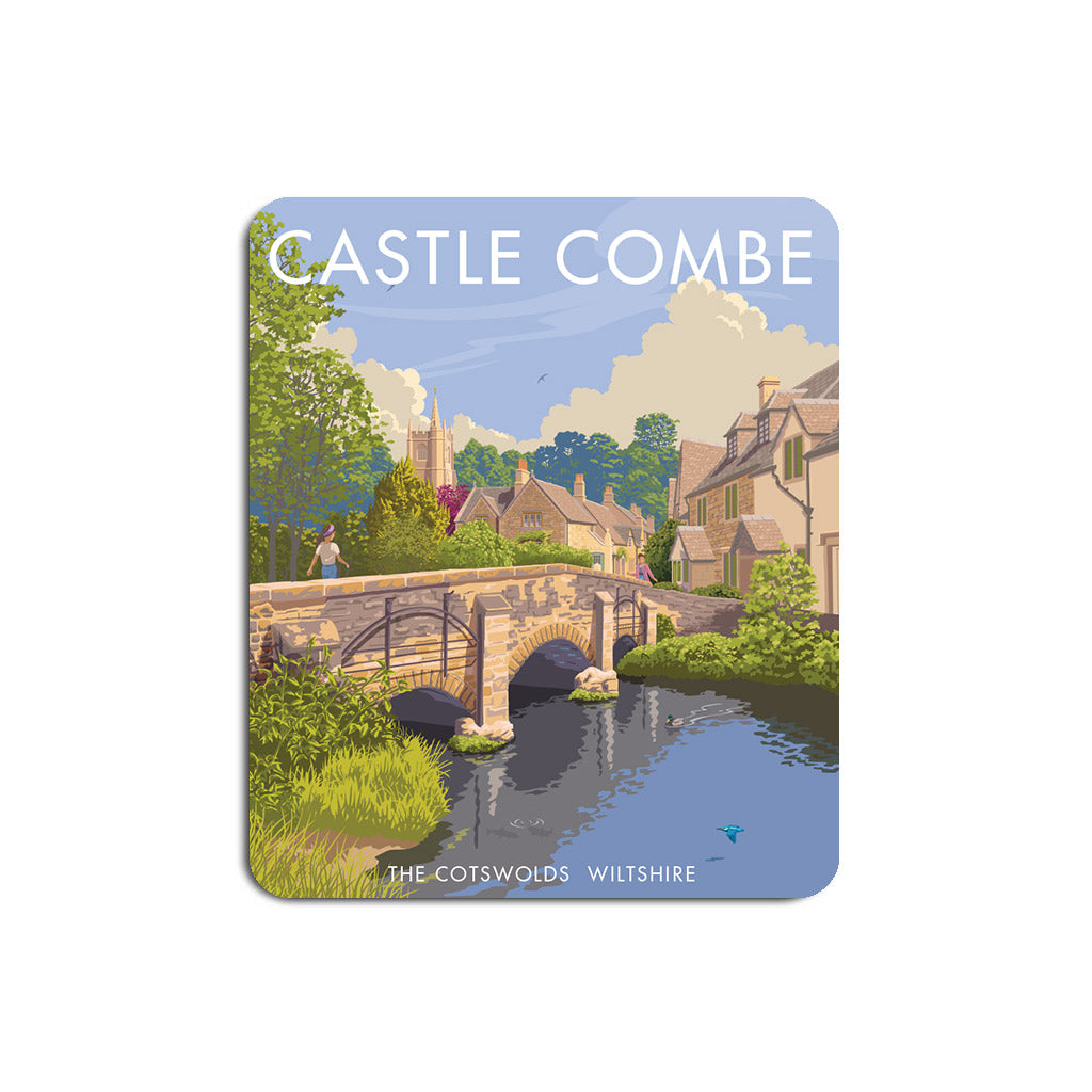 Castle Combe, The Cotswolds Mouse Mat