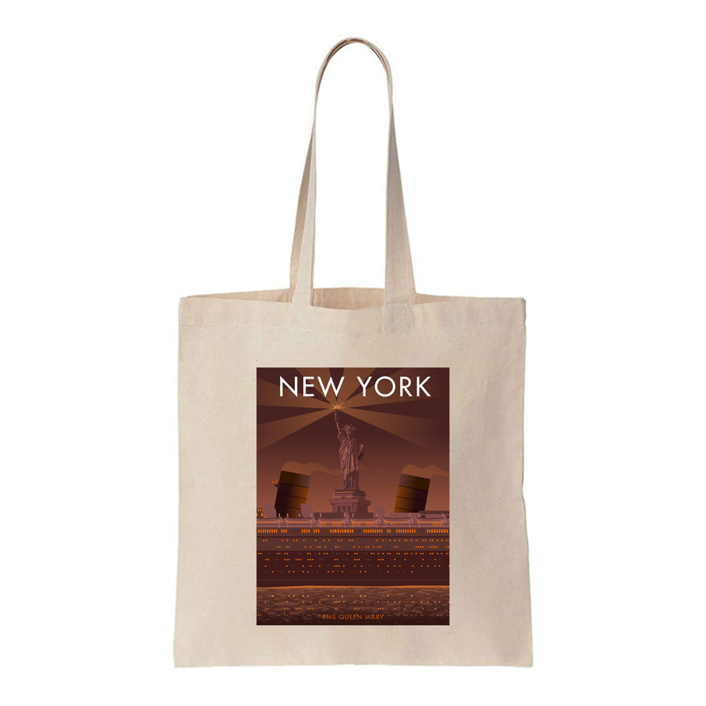 RMS Queen Marry, New York Tote Bag