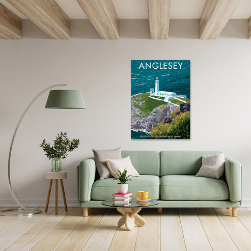Anglesey South Stack Lighthouse Art Print