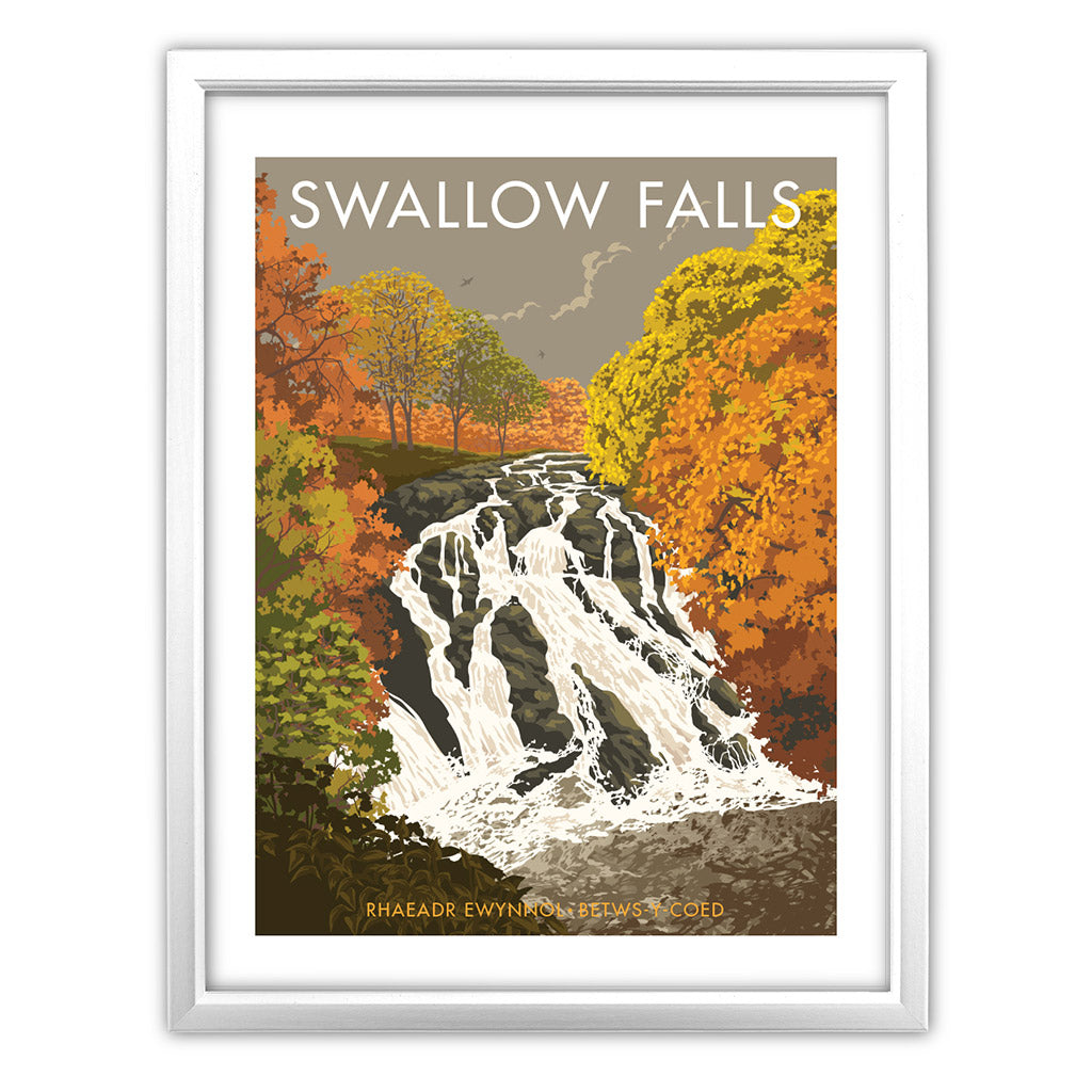 Swallow Falls Art Print