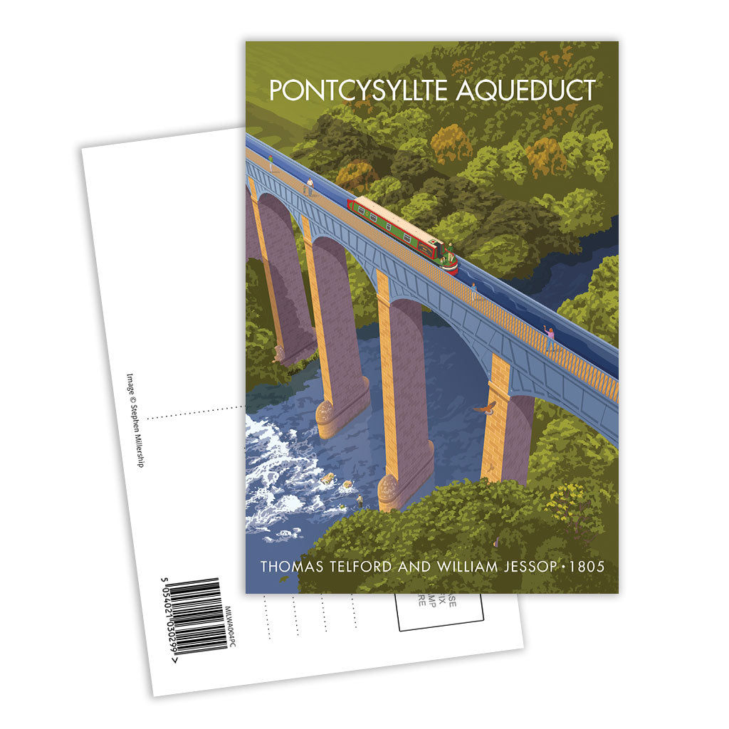 Pontcysyllte Aqueduct Postcard Pack of 8