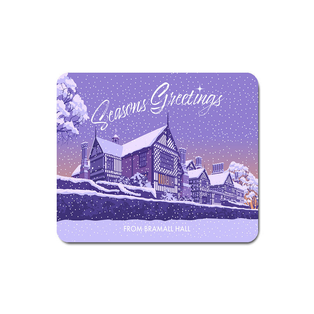 Seasons Greetings from Bramall Hall Mouse Mat