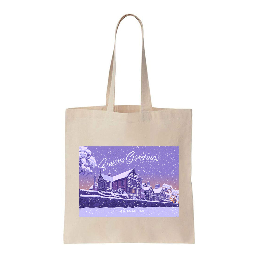 Seasons Greetings from Bramall Hall Tote Bag